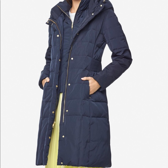 Cole Han Signature Navy Down Jacket - Picture 2 of 9